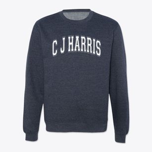 C J Harris Elementary School Varsity Arch Crewneck Sweatshirt