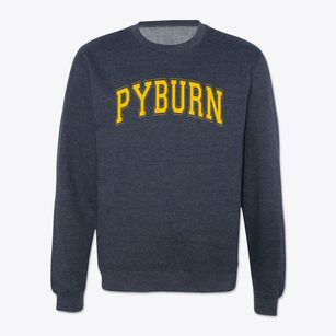 Pyburn Elementary School Varsity Arch Crewneck Sweatshirt