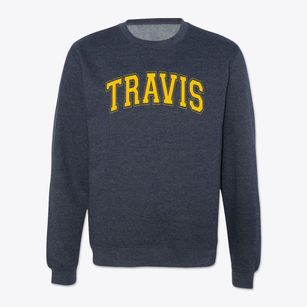 Travis Early College High School Varsity Arch Crewneck Sweatshirt