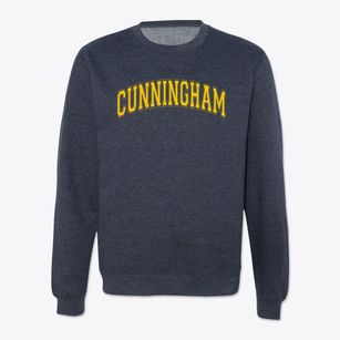 Cunningham Elementary School Varsity Arch Crewneck Sweatshirt