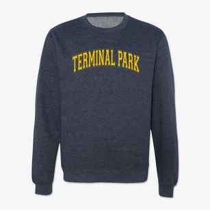 Terminal Park Elementary School Varsity Arch Crewneck Sweatshirt
