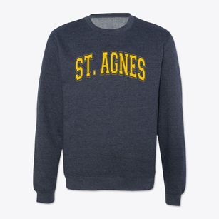 Saint Agnes School Varsity Arch Crewneck Sweatshirt