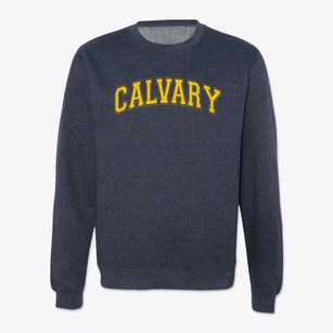 Calvary Preschool Varsity Arch Crewneck Sweatshirt