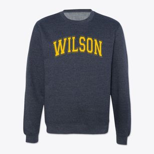 Wilson Elementary School Varsity Arch Crewneck Sweatshirt