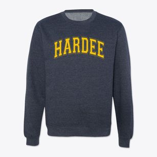 Hardee Junior High School Varsity Arch Crewneck Sweatshirt