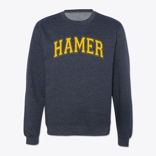 Hamer Elementary School Varsity Arch Crewneck Sweatshirt