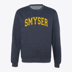 Smyser Elementary School Varsity Arch Crewneck Sweatshirt