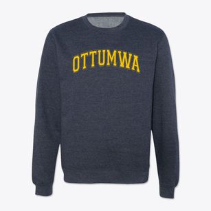 Ottumwa Community Preschool Varsity Arch Crewneck Sweatshirt