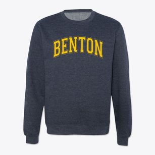 Benton Middle School Varsity Arch Crewneck Sweatshirt