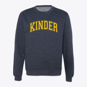 Kinder Elementary School Varsity Arch Crewneck Sweatshirt