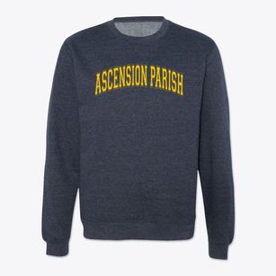 Ascension Parish Varsity Arch Crewneck Sweatshirt