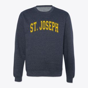St Joseph Parish Varsity Arch Crewneck Sweatshirt