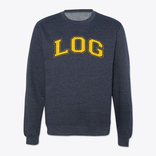 Log School Varsity Arch Crewneck Sweatshirt
