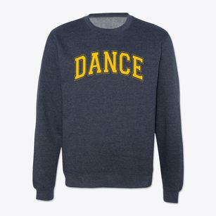 Dance Varsity Arch Crewneck Sweatshirt