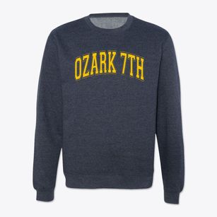 Ozark 7th Grade School Varsity Arch Crewneck Sweatshirt