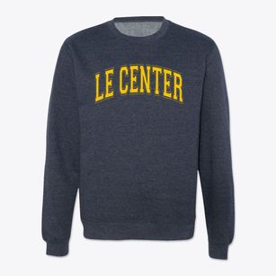 Le Center High School Varsity Arch Crewneck Sweatshirt