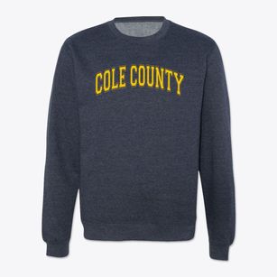 Cole County R1 School Varsity Arch Crewneck Sweatshirt