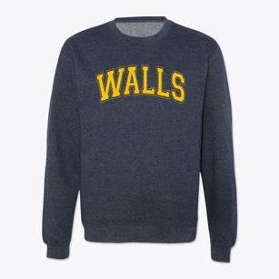 Walls Elementary School Varsity Arch Crewneck Sweatshirt