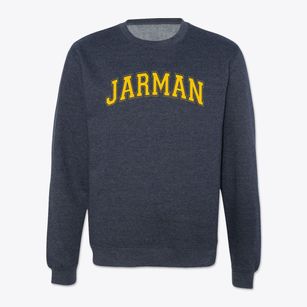 Jarman Junior High School Varsity Arch Crewneck Sweatshirt