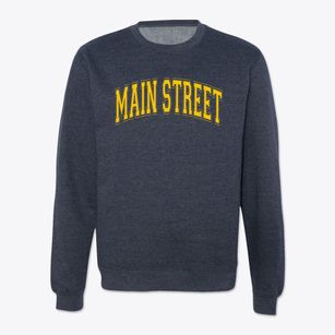 Main Street School Varsity Arch Crewneck Sweatshirt