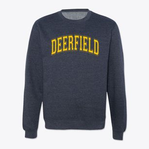 Deerfield Elementary School Varsity Arch Crewneck Sweatshirt
