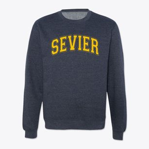 Sevier Middle School Varsity Arch Crewneck Sweatshirt