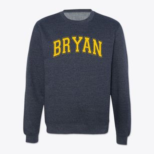 Bryan Elementary School Varsity Arch Crewneck Sweatshirt