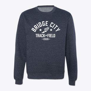 Bridge City Intermediate School Track and Field Crewneck Sweatshirt
