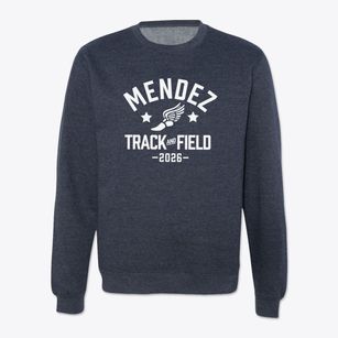 Mendez Middle School Track and Field Crewneck Sweatshirt