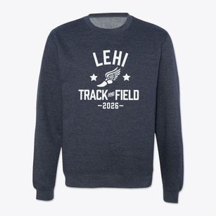 Lehi High School Track and Field Crewneck Sweatshirt