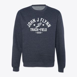 John J Flynn Elementary School Track and Field Crewneck Sweatshirt