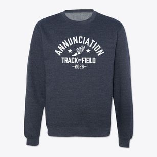 Annunciation Academy Track and Field Crewneck Sweatshirt