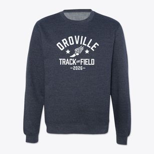 Oroville High School Track and Field Crewneck Sweatshirt
