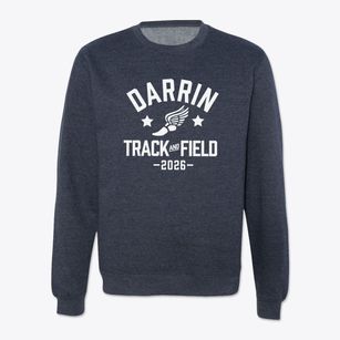 Darrin Christian Academy Track and Field Crewneck Sweatshirt