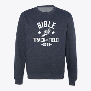 Bible Center Christian School Track and Field Crewneck Sweatshirt