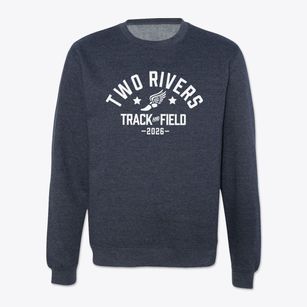 Two Rivers High School Track and Field Crewneck Sweatshirt