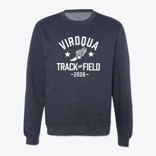 Viroqua Middle School Track and Field Crewneck Sweatshirt