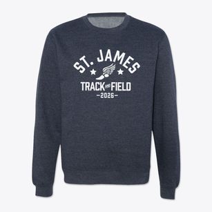 Saint James Lutheran School Track and Field Crewneck Sweatshirt