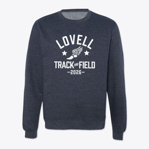 Lovell Elementary School Track and Field Crewneck Sweatshirt