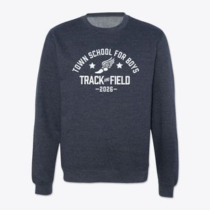 Town School For Boys Track and Field Crewneck Sweatshirt