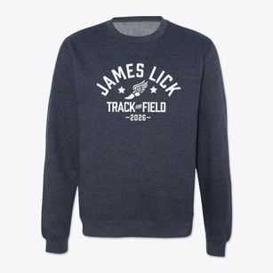 James Lick Middle School Track and Field Crewneck Sweatshirt