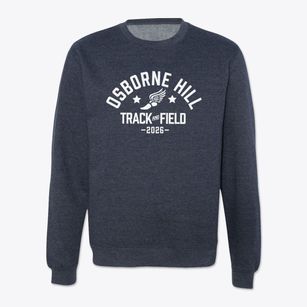 Osborne Hill School Track and Field Crewneck Sweatshirt