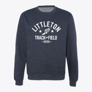 Littleton Elementary School Track and Field Crewneck Sweatshirt