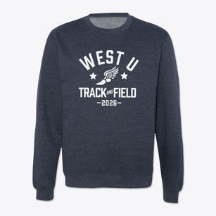 West University High School Track and Field Crewneck Sweatshirt