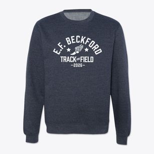 E.f. Beckford Richmond School Track and Field Crewneck Sweatshirt