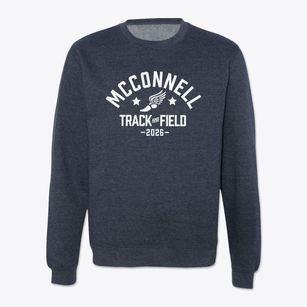 Mcconnell Middle School Track and Field Crewneck Sweatshirt