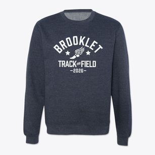 Brooklet Elementary School Track and Field Crewneck Sweatshirt