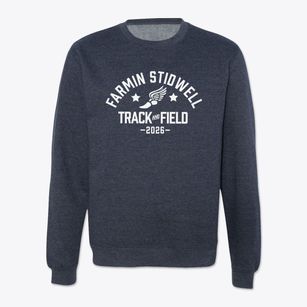 Farmin Stidwell Elementary School Track and Field Crewneck Sweatshirt