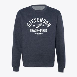 Stevenson Elementary School Track and Field Crewneck Sweatshirt