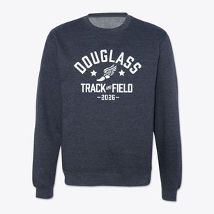Douglass Track and Field Crewneck Sweatshirt